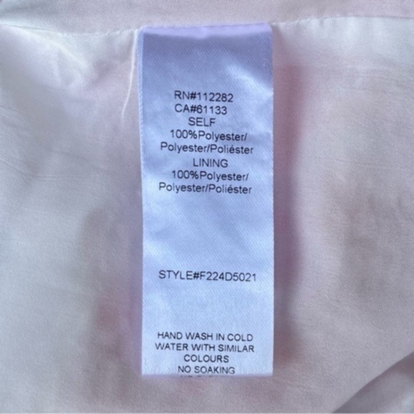 ☀️ NWT Adelyn Rae Collen Floral Eyelet Puff Sleeve Mini Dress in Flamingo - Picture 12 of 16